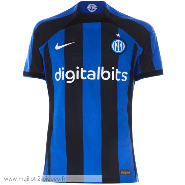 Boutique De Foot Thailande Domicile Joueurs Maillot Inter Milán 2022 2023 Bleu