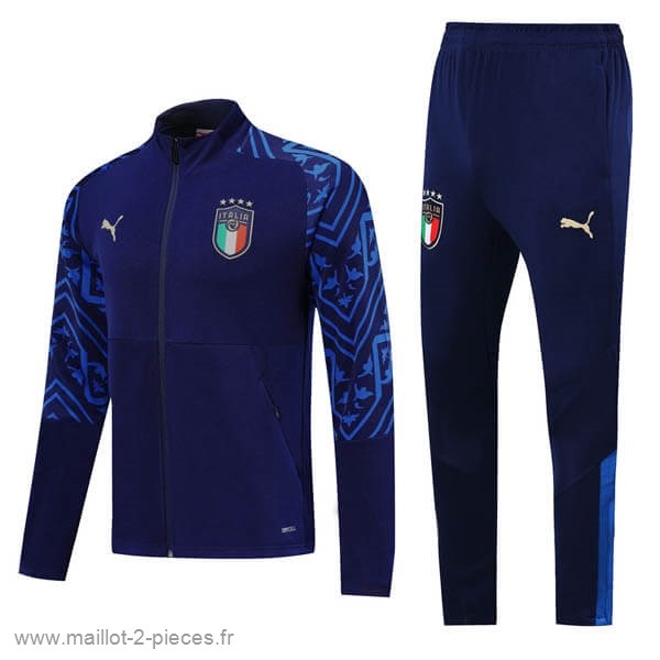 Boutique De Foot Survêtements Italie 2020 Bleu Marine