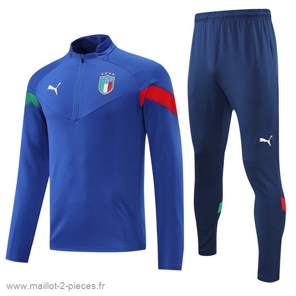 Boutique De Foot Survêtements Italie 2022 Bleu I Marine