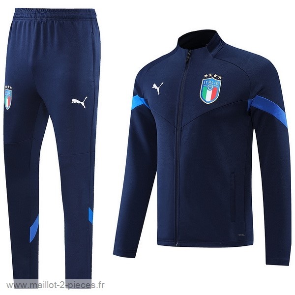 Boutique De Foot Survêtements Italie 2022 Bleu Marine