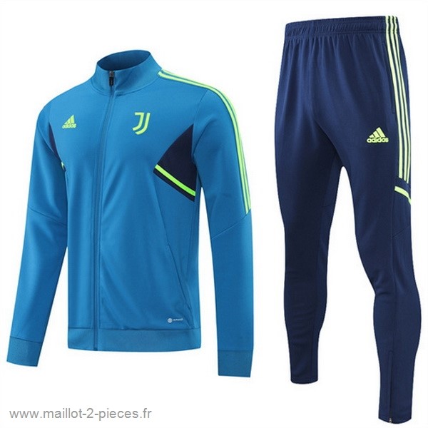 Boutique De Foot Survêtements Juventus 2022 2023 Bleu i Vert