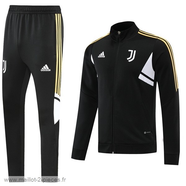 Boutique De Foot Survêtements Juventus 2022 2023 Noir Blanc Jaune