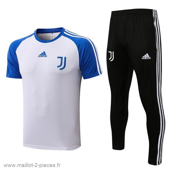 Boutique De Foot Entrainement Ensemble Complet Juventus 2021 2022 Blanc Bleu Noir