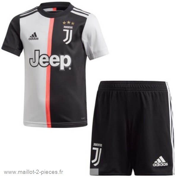 Boutique De Foot Domicile Conjunto De Enfant Juventus 2019 2020 Blanc Noir