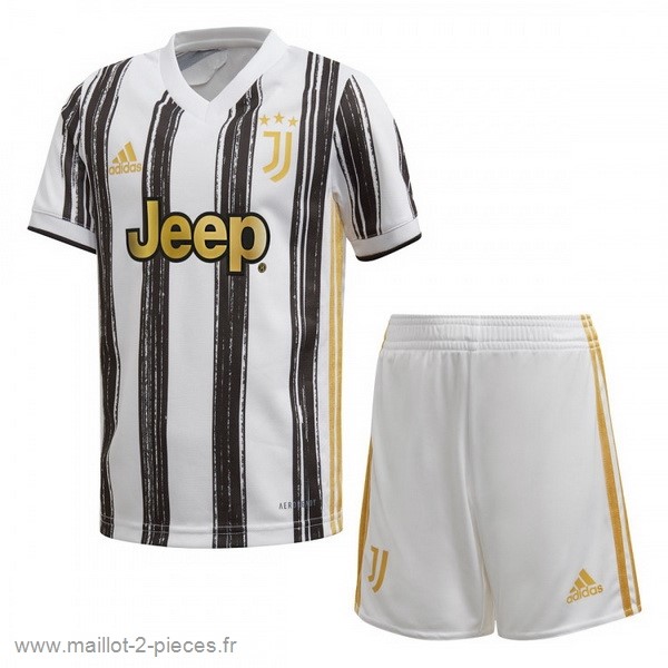 Boutique De Foot Domicile Conjunto De Enfant Juventus 2020 2021 Blanc Noir