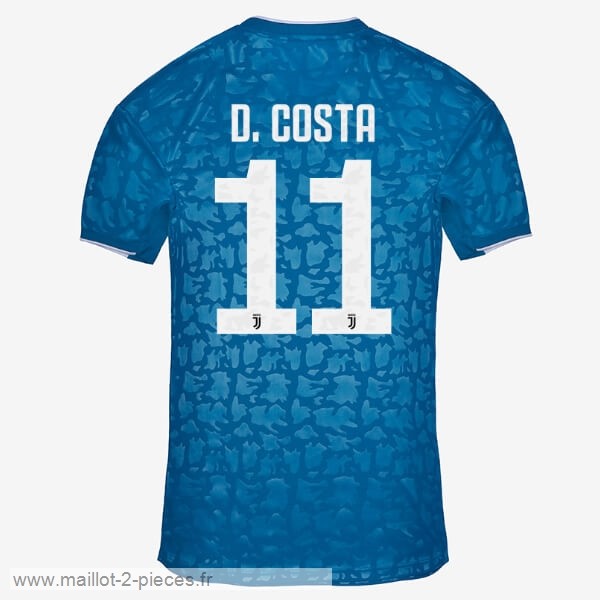 Boutique De Foot NO.11 D.Costa Third Maillot Juventus 2019 2020 Bleu