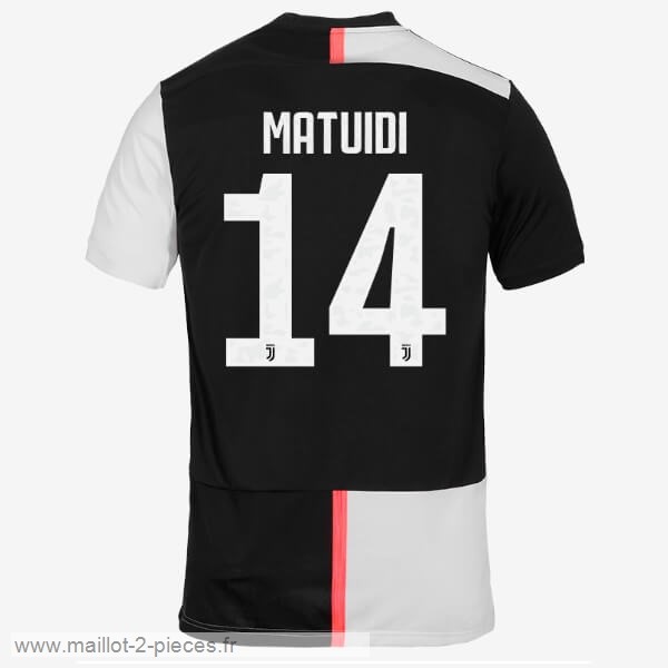 Boutique De Foot NO.14 Matuidi Domicile Maillot Juventus 2019 2020 Blanc Noir