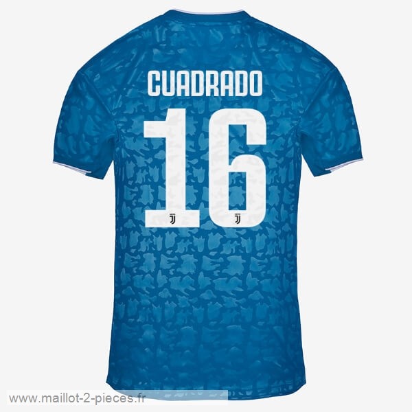 Boutique De Foot NO.16 Cuadredo Third Maillot Juventus 2019 2020 Bleu