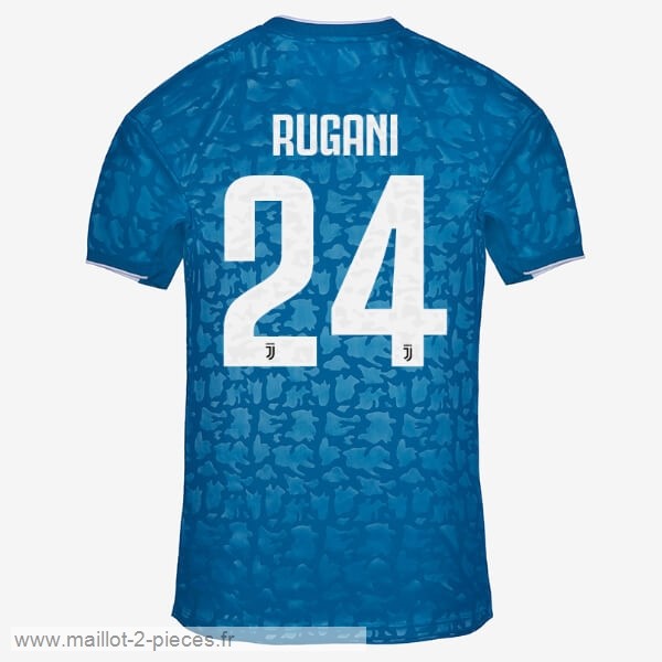 Boutique De Foot NO.24 Rugani Third Maillot Juventus 2019 2020 Bleu