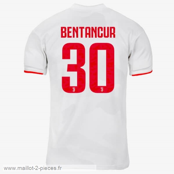 Boutique De Foot NO.30 Bentancur Exterieur Maillot Juventus 2019 2020 Gris Blanc