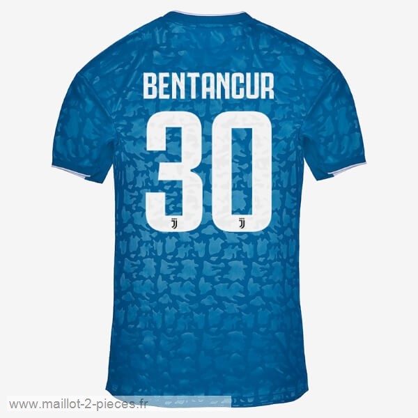 Boutique De Foot NO.30 Bentancur Third Maillot Juventus 2019 2020 Bleu