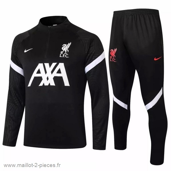 Boutique De Foot Survêtements Liverpool 2020 2021 Noir Blanc