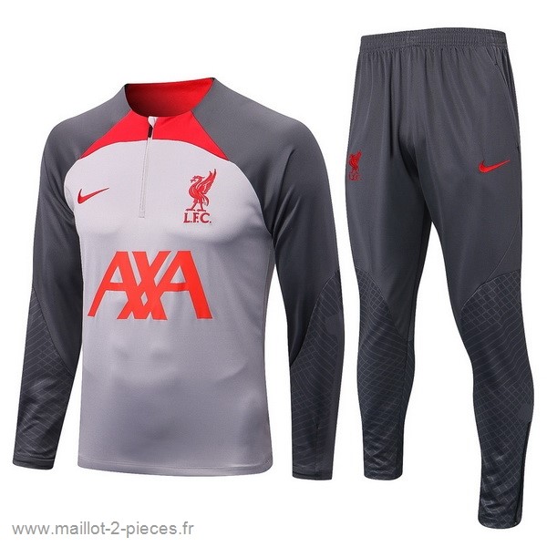 Boutique De Foot Survêtements Liverpool 2022 2023 Gris Rouge