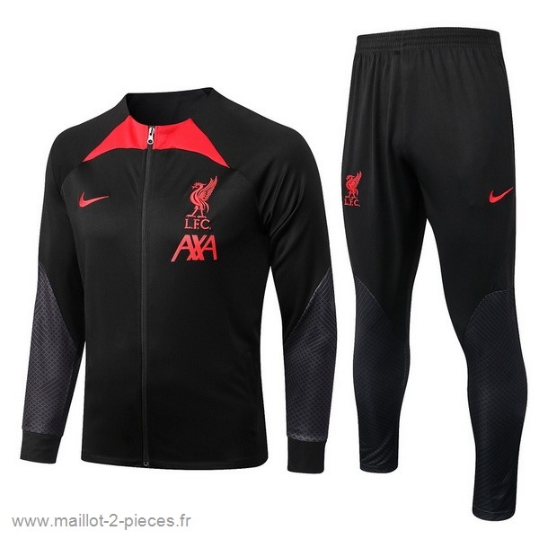 Boutique De Foot Survêtements Liverpool 2022 2023 Noir III Rouge
