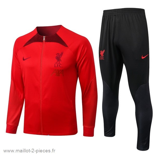 Boutique De Foot Survêtements Liverpool 2022 2023 Rouge II Noir