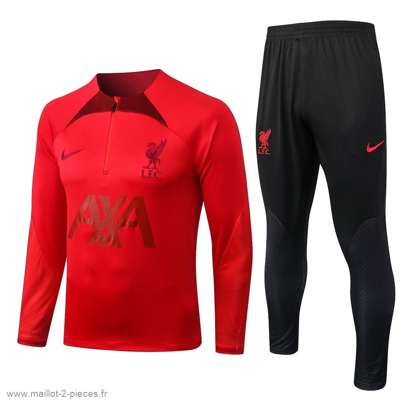 Boutique De Foot Survêtements Liverpool 2022 2023 Rouge I Noir