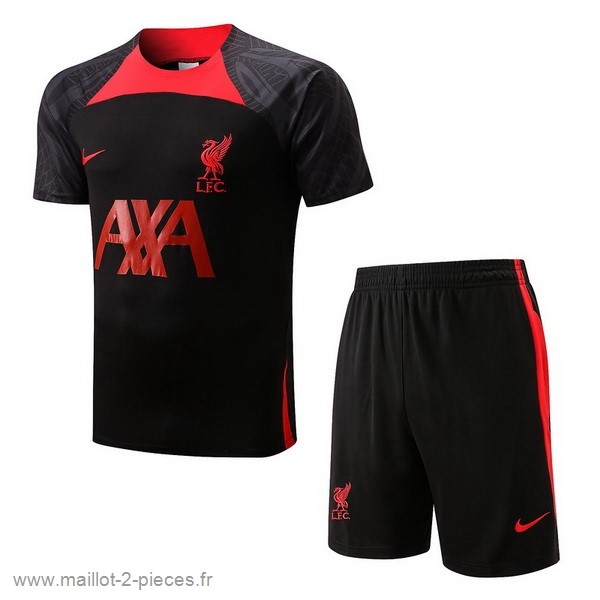 Boutique De Foot Entrainement Ensemble Complet Liverpool 2022 2023 Noir II Rouge