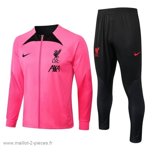Boutique De Foot Survêtements Enfant Liverpool 2022 2023 Rose Noir