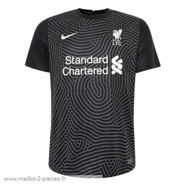 Boutique De Foot Domicile Maillot Gardien Liverpool 2020 2021 Noir
