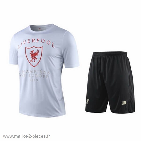 Boutique De Foot Entrainement Conjunto Completo Liverpool 2019 2020 Blanc Noir Rouge