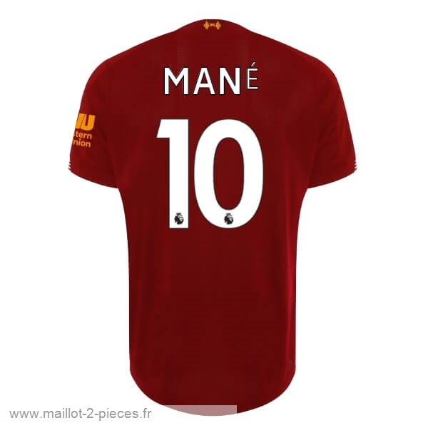 Boutique De Foot NO.10 Mane Domicile Maillot Liverpool 2019 2020 Rouge