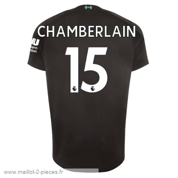 Boutique De Foot NO.15 Chamberlain Third Maillot Liverpool 2019 2020 Noir