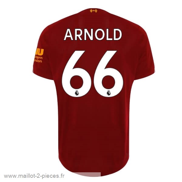 Boutique De Foot NO.66 Arnold Domicile Maillot Liverpool 2019 2020 Rouge
