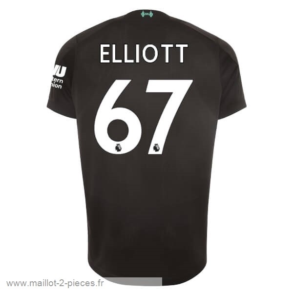 Boutique De Foot NO.67 Elliott Third Maillot Liverpool 2019 2020 Noir