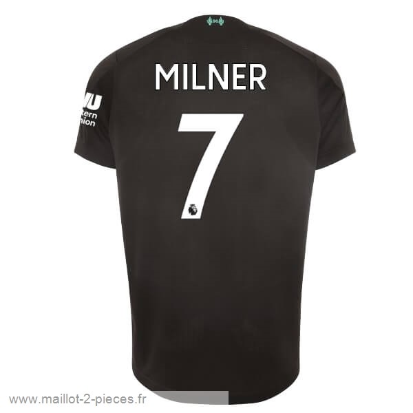 Boutique De Foot NO.7 Milner Third Maillot Liverpool 2019 2020 Noir
