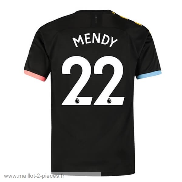 Boutique De Foot NO.22 Mendy Exterieur Maillot Manchester City 2019 2020 Noir