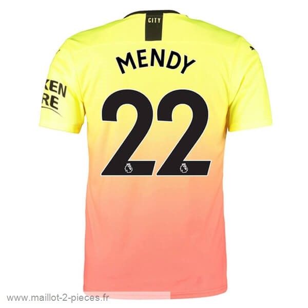 Boutique De Foot NO.22 Mendy Third Maillot Manchester City 2019 2020 Orange