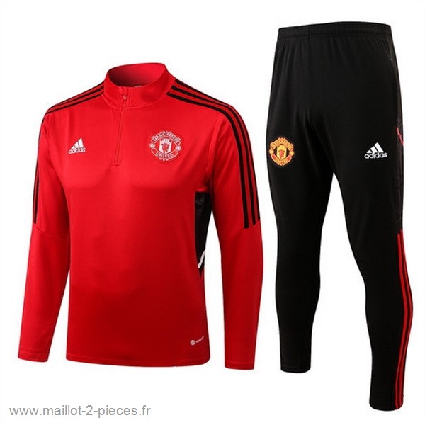 Boutique De Foot Survêtements Manchester United 2022 2023 Rouge I Noir