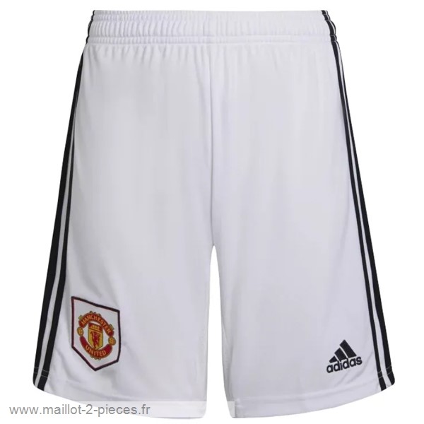 Boutique De Foot Domicile Pantalon Manchester United 2022 2023 Blanc