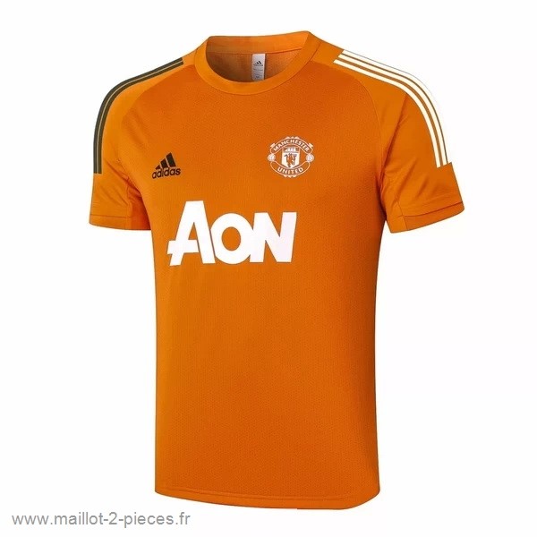 Boutique De Foot Entrainement Manchester United 2020 2021 Orange