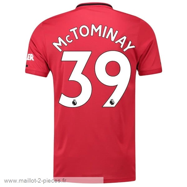 Boutique De Foot NO.39 McTominay Domicile Maillot Manchester United 2019 2020 Rouge