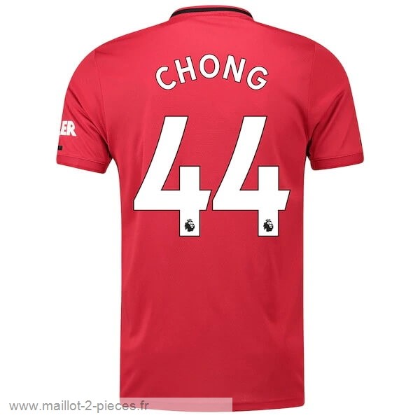 Boutique De Foot NO.44 Chong Domicile Maillot Manchester United 2019 2020 Rouge