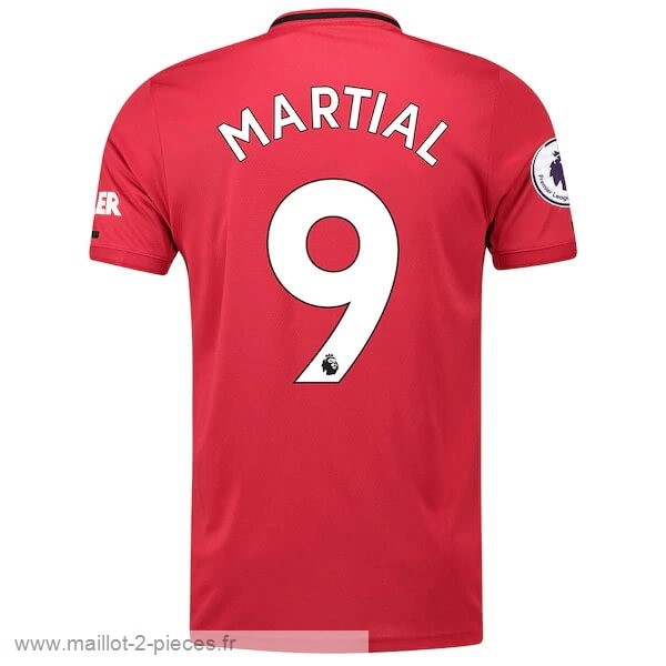 Boutique De Foot NO.9 Martial Domicile Maillot Manchester United 2019 2020 Rouge