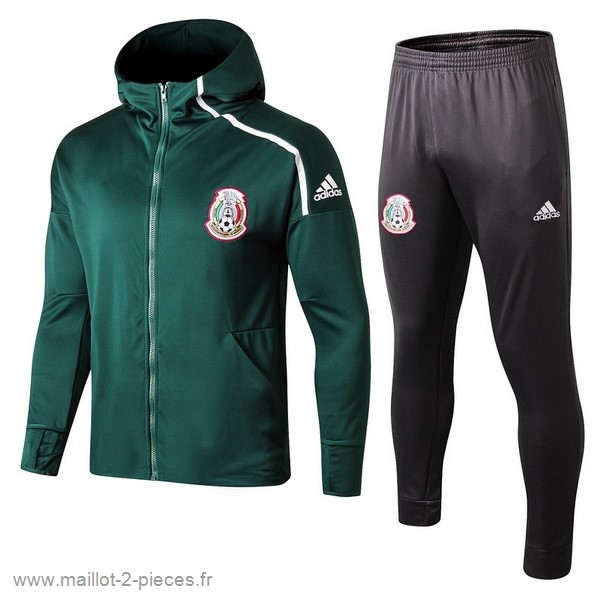 Boutique De Foot Sweat Shirt Capuche Mexique 2022 Vert Gris