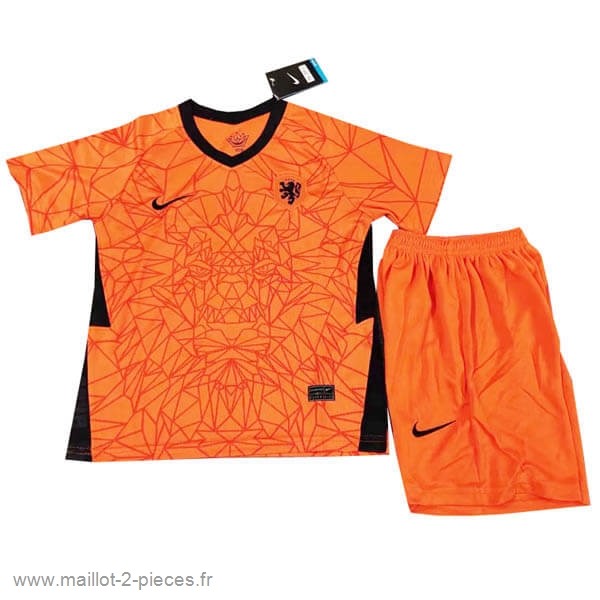 Boutique De Foot Domicile Conjunto De Enfant Pays-Bas 2020 Orange