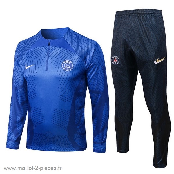 Boutique De Foot Survêtements Paris Saint Germain 2022 2023 Bleu I Noir
