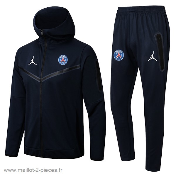 Boutique De Foot Sweat Shirt Capuche Paris Saint Germain 2022 2023 Bleu Marine