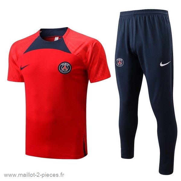 Boutique De Foot Entrainement Ensemble Complet Paris Saint Germain 2022 2023 Rouge Bleu
