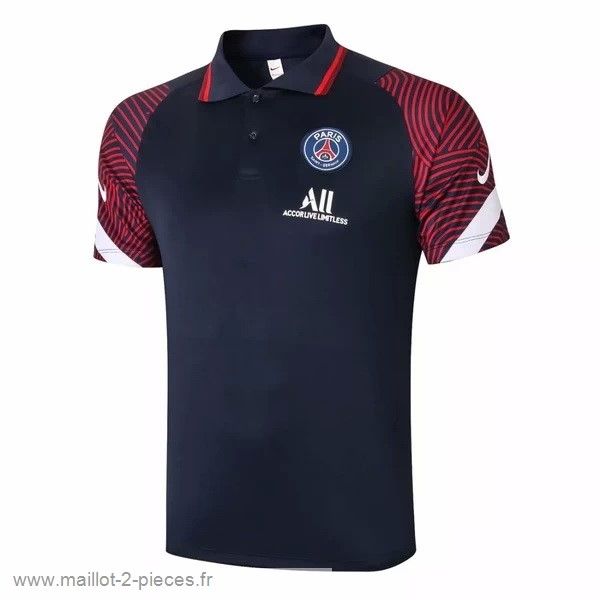 Boutique De Foot Polo Paris Saint Germain 2020 2021 Bleu Marine Rouge
