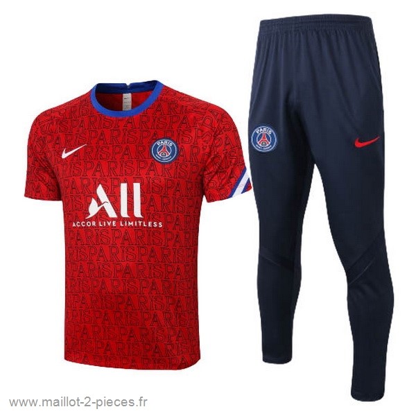 Boutique De Foot Entrainement Ensemble Complet Paris Saint Germain 2020 2021 Rouge Noir