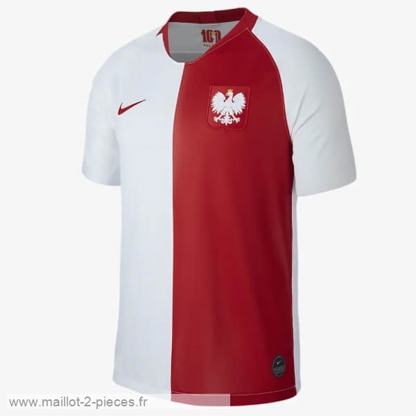 Boutique De Foot Maillot Polonia 100th Blanc Rouge