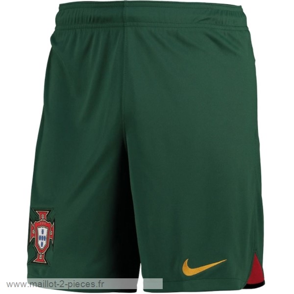Boutique De Foot Domicile Pantalon Portugal 2022 Vert