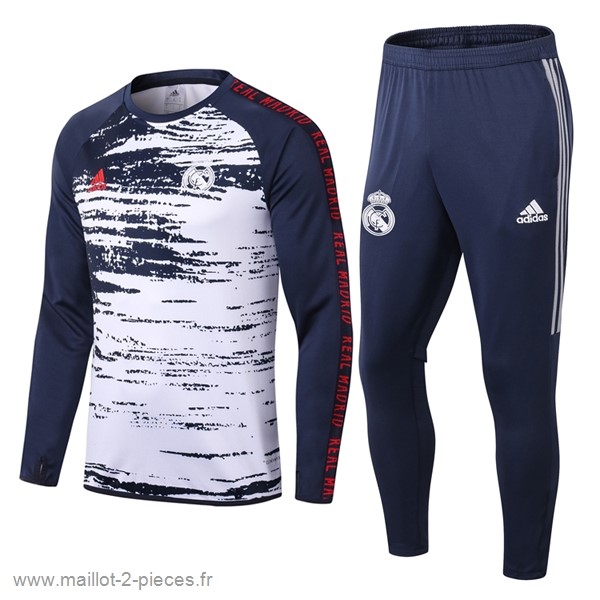 Boutique De Foot Survêtements Real Madrid 2020 2021 Bleu Blanc