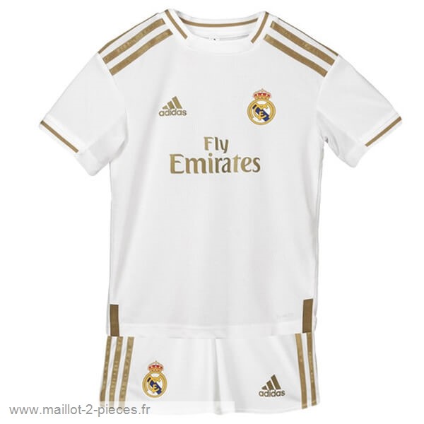 Boutique De Foot Domicile Conjunto De Enfant Real Madrid 2019 2020 Blanc