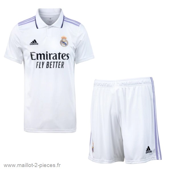 Boutique De Foot Domicile Conjunto De Enfant Real Madrid 2022 2023 Blanc