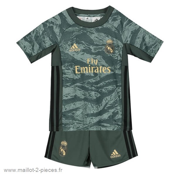 Boutique De Foot Exterieur Conjunto De Enfant Gardien Real Madrid 2019 2020 Vert